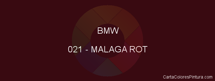 Pintura Bmw 021 Malaga Rot