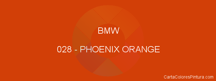 Pintura Bmw 028 Phoenix Orange