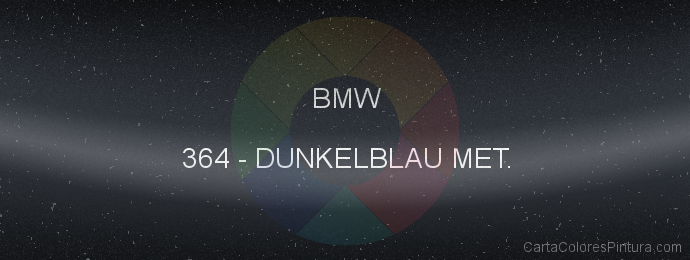 Pintura Bmw 364 Dunkelblau Met.