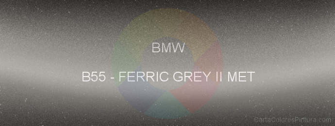 Pintura Bmw B55 Ferric Grey Ii Met