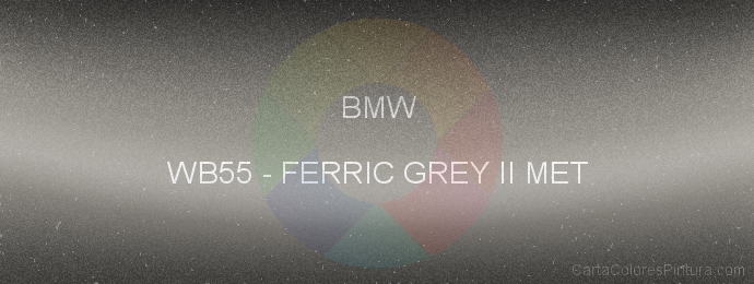 Pintura Bmw WB55 Ferric Grey Ii Met