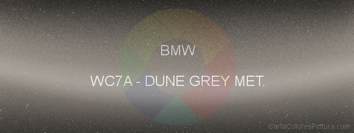 Pintura Bmw WC7A Dune Grey Met.