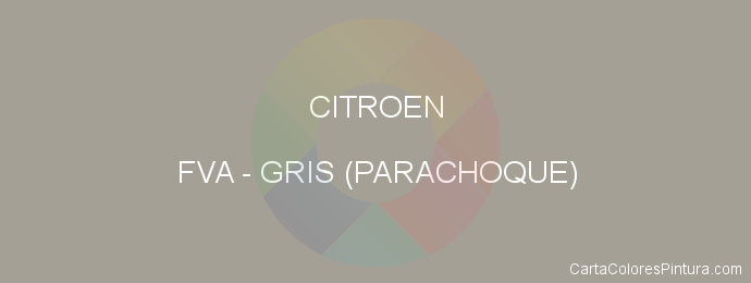 Pintura Citroen FVA Gris (parachoque)