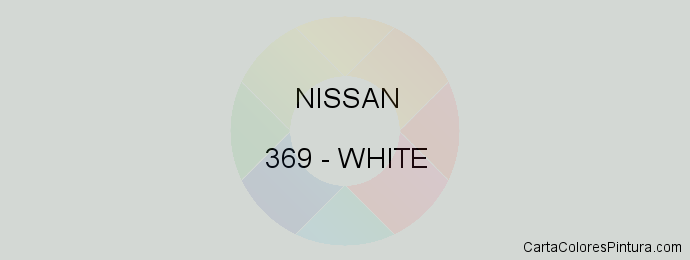 Pintura Nissan 369 White