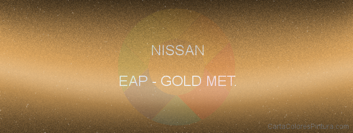 Pintura Nissan EAP Gold Met.