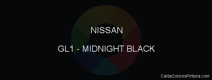 Pintura Nissan GL1 Midnight Black