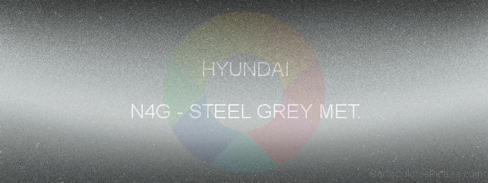 Pintura Hyundai N4G Steel Grey Met.