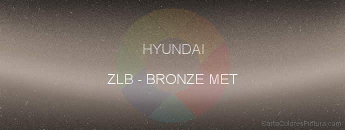 Pintura Hyundai ZLB Bronze Met