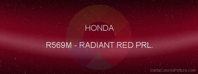 Pintura Honda R569M Radiant Red Prl.