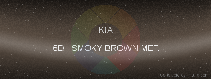 Pintura Kia 6D Smoky Brown Met.