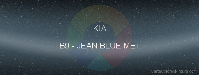 Pintura Kia B9 Jean Blue Met.