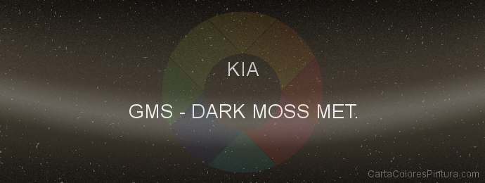 Pintura Kia GMS Dark Moss Met.