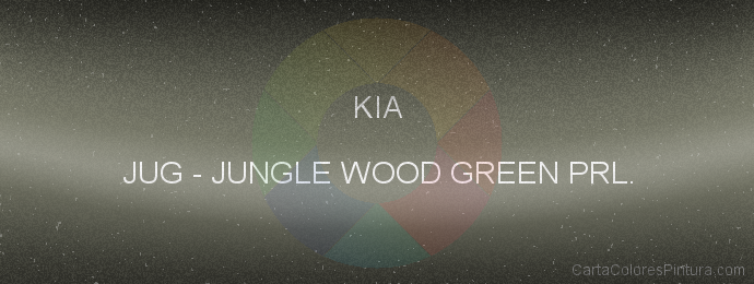 Pintura Kia JUG Jungle Wood Green Prl.