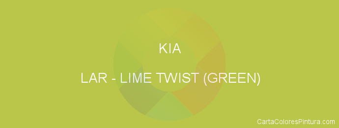 Pintura Kia LAR Lime Twist (green)