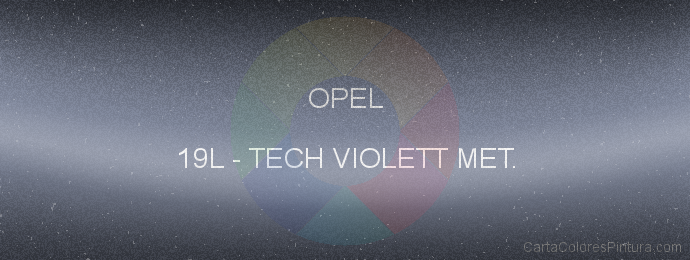 Pintura Opel 19L Tech Violett Met.