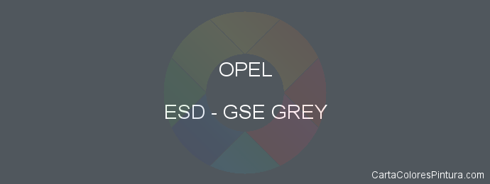 Pintura Opel ESD Gse Grey