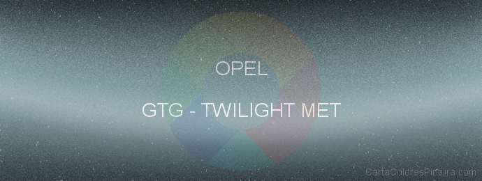 Pintura Opel GTG Twilight Met