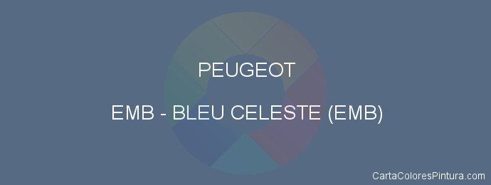 Pintura Peugeot EMB Bleu Celeste (emb)