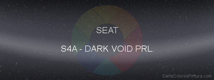 Pintura Seat S4A Dark Void Prl.