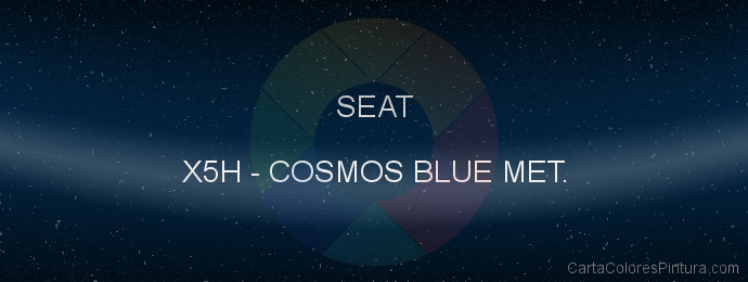 Pintura Seat X5H Cosmos Blue Met.