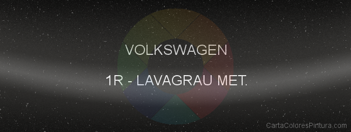 Pintura Volkswagen 1R Lavagrau Met.