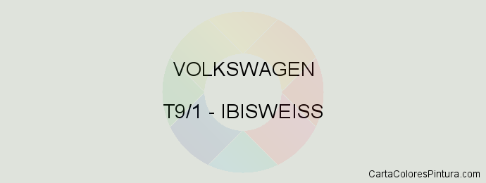 Pintura Volkswagen T9/1 Ibisweiss