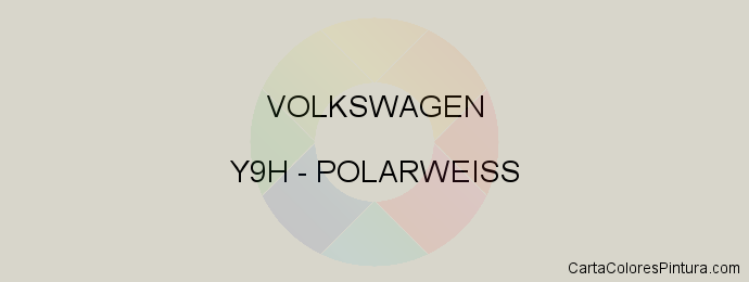 Pintura Volkswagen Y9H Polarweiss